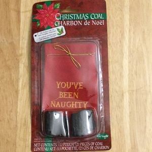 Free in a bundle. “You’ve been naughty”coal Christmas gag gift.